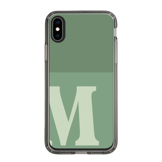 Slim Protection Case［ Original - initial two tone - M green ］