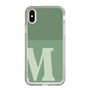 Slim Protection Case［ Original - initial two tone - M green ］