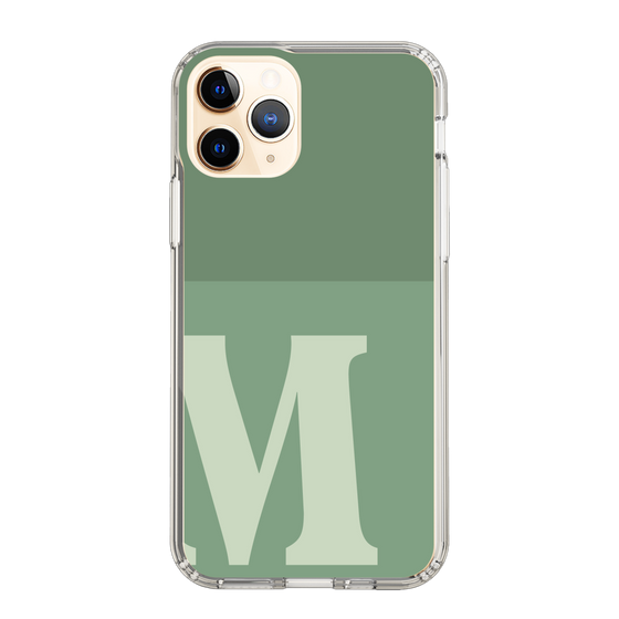 Slim Protection Case［ Original - initial two tone - M green ］