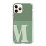 Slim Protection Case［ Original - initial two tone - M green ］
