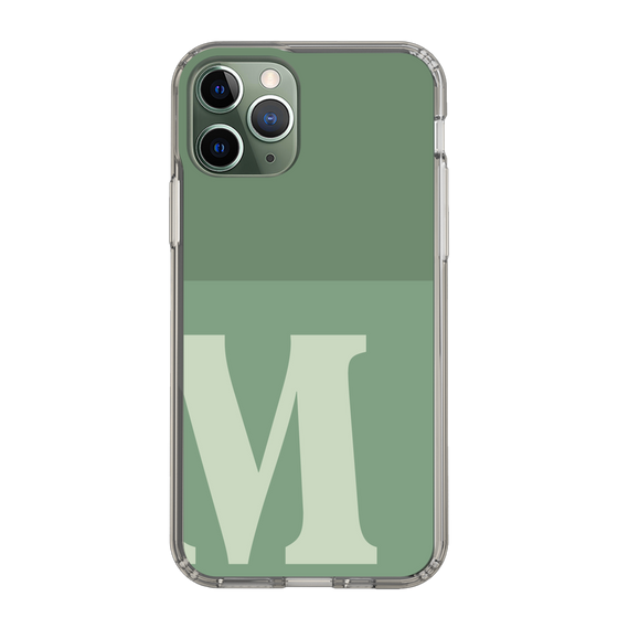 Slim Protection Case［ Original - initial two tone - M green ］