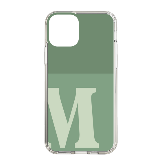 Slim Protection Case［ Original - initial two tone - M green ］