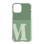 Slim Protection Case［ Original - initial two tone - M green ］