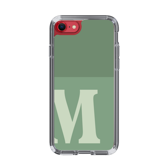 Slim Protection Case［ Original - initial two tone - M green ］