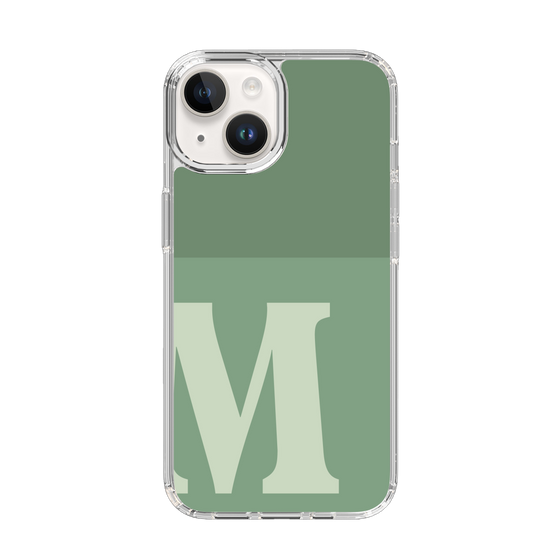 Slim Protection Case［ Original - initial two tone - M green ］