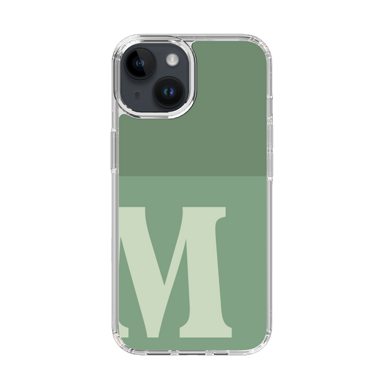 Slim Protection Case［ Original - initial two tone - M green ］