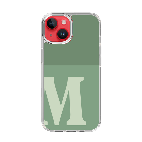 Slim Protection Case［ Original - initial two tone - M green ］
