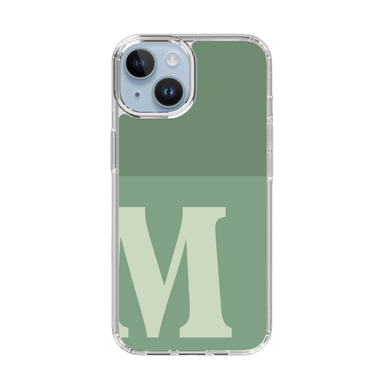 Slim Protection Case［ Original - initial two tone - M green ］