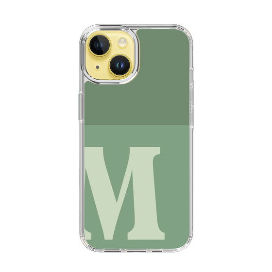 Slim Protection Case［ Original - initial two tone - M green ］