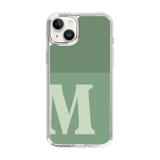 Slim Protection Case［ Original - initial two tone - M green ］