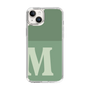 Slim Protection Case［ Original - initial two tone - M green ］