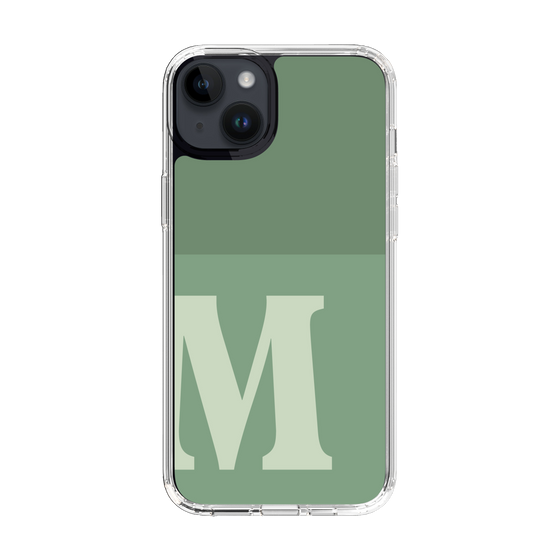 Slim Protection Case［ Original - initial two tone - M green ］