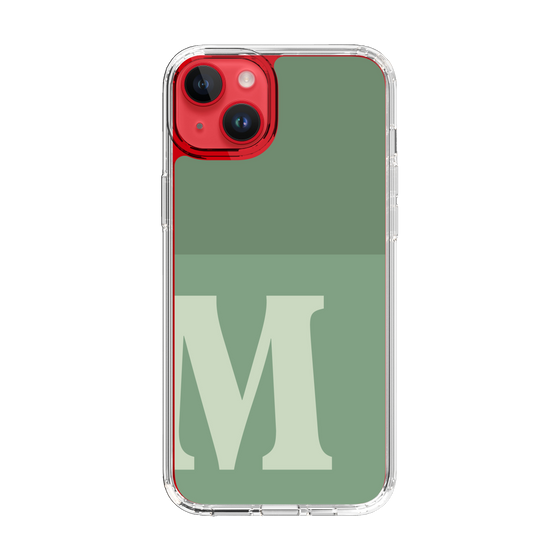 Slim Protection Case［ Original - initial two tone - M green ］