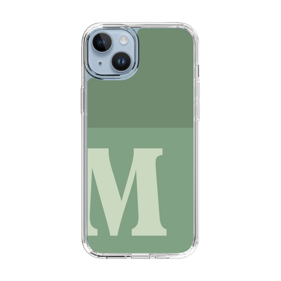 Slim Protection Case［ Original - initial two tone - M green ］