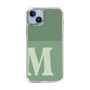Slim Protection Case［ Original - initial two tone - M green ］