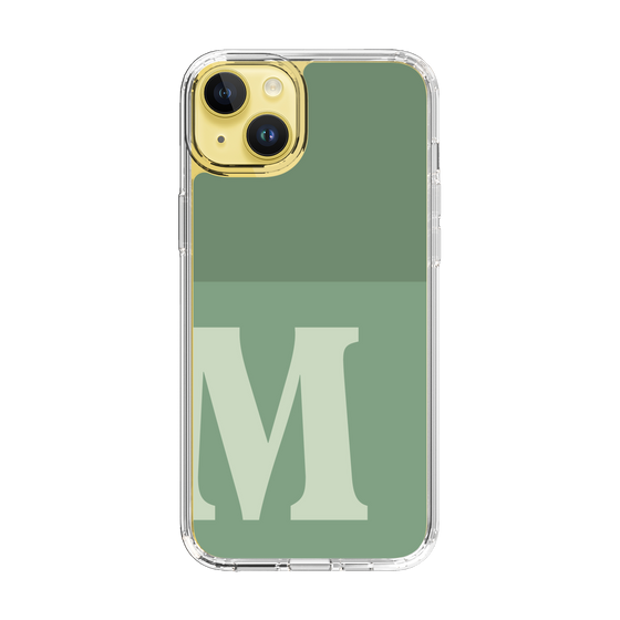 Slim Protection Case［ Original - initial two tone - M green ］