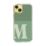 Slim Protection Case［ Original - initial two tone - M green ］