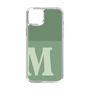 Slim Protection Case［ Original - initial two tone - M green ］