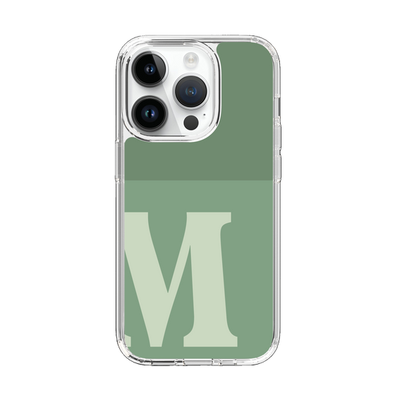 Slim Protection Case［ Original - initial two tone - M green ］