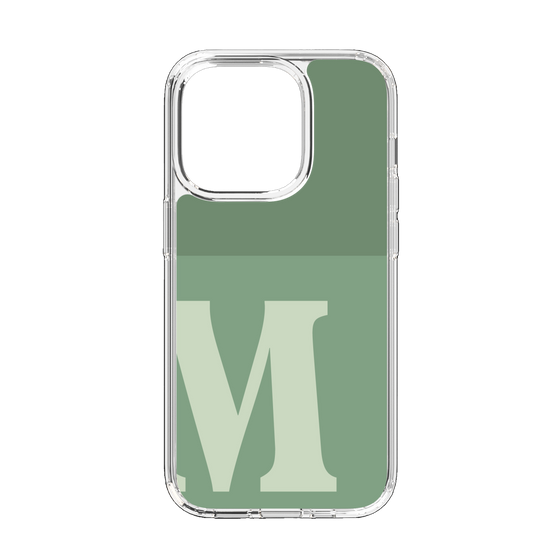 Slim Protection Case［ Original - initial two tone - M green ］
