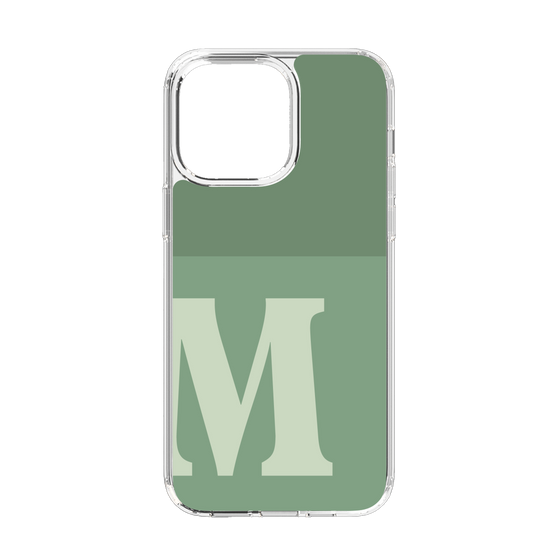 Slim Protection Case［ Original - initial two tone - M green ］