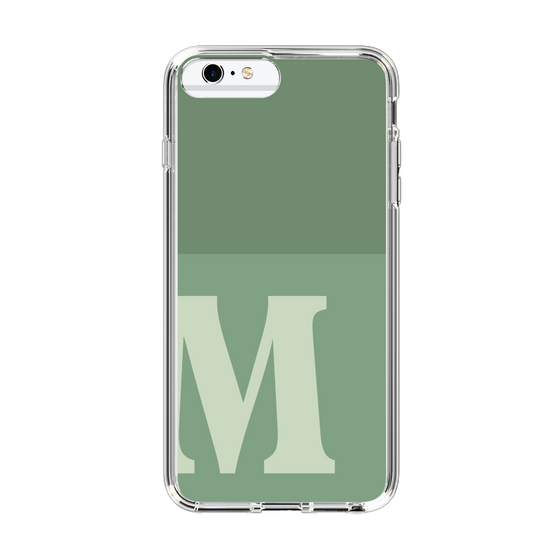 Slim Protection Case［ Original - initial two tone - M green ］