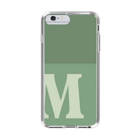 Slim Protection Case［ Original - initial two tone - M green ］