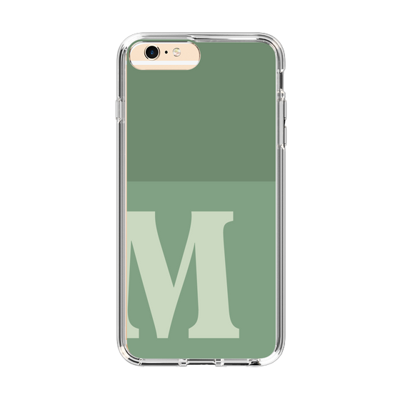 Slim Protection Case［ Original - initial two tone - M green ］