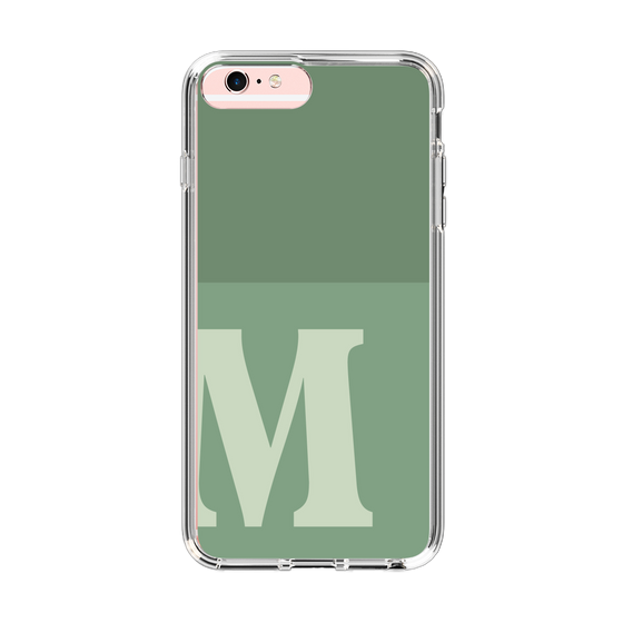 Slim Protection Case［ Original - initial two tone - M green ］