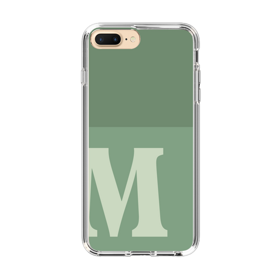 Slim Protection Case［ Original - initial two tone - M green ］