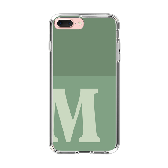 Slim Protection Case［ Original - initial two tone - M green ］