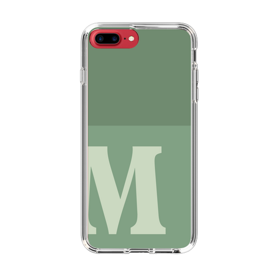 Slim Protection Case［ Original - initial two tone - M green ］