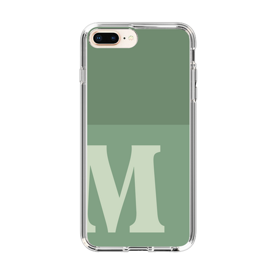 Slim Protection Case［ Original - initial two tone - M green ］