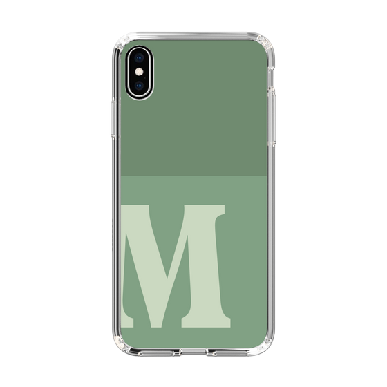 Slim Protection Case［ Original - initial two tone - M green ］