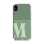 Slim Protection Case［ Original - initial two tone - M green ］