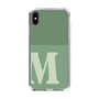 Slim Protection Case［ Original - initial two tone - M green ］