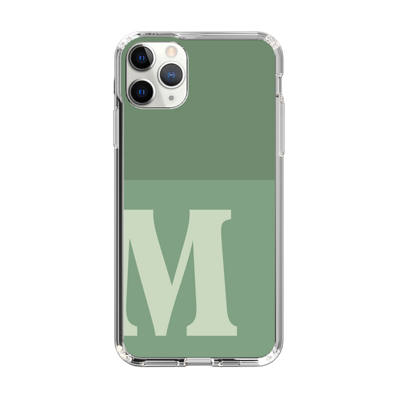 Slim Protection Case［ Original - initial two tone - M green ］