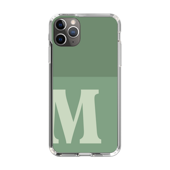 Slim Protection Case［ Original - initial two tone - M green ］