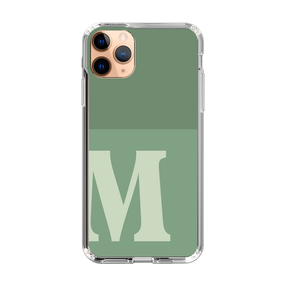 Slim Protection Case［ Original - initial two tone - M green ］