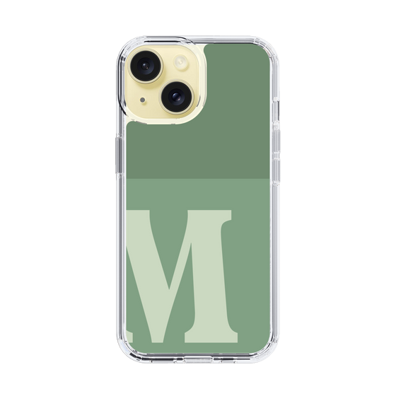 Slim Protection Case［ Original - initial two tone - M green ］