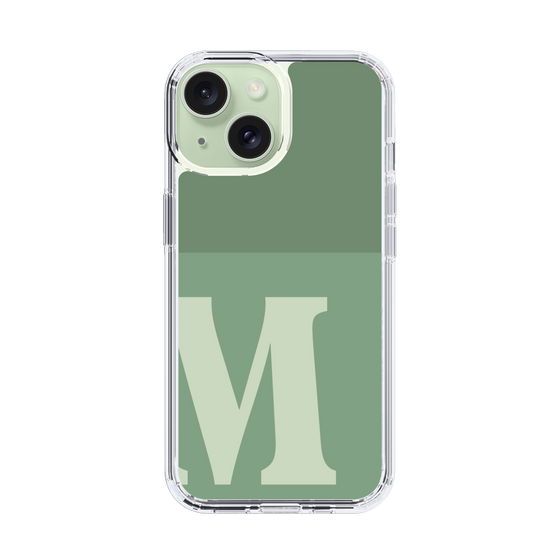 Slim Protection Case［ Original - initial two tone - M green ］