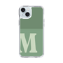Slim Protection Case［ Original - initial two tone - M green ］