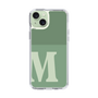 Slim Protection Case［ Original - initial two tone - M green ］