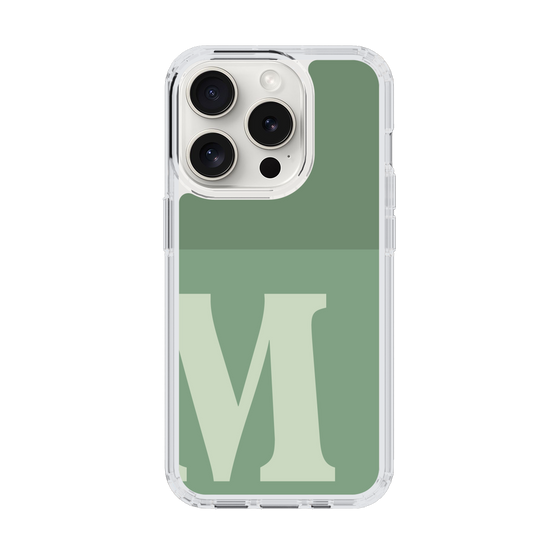 Slim Protection Case［ Original - initial two tone - M green ］