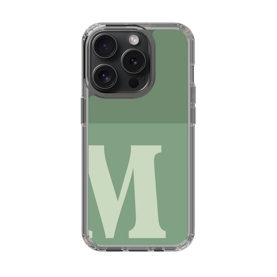 Slim Protection Case［ Original - initial two tone - M green ］