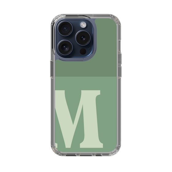 Slim Protection Case［ Original - initial two tone - M green ］