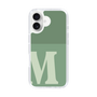 Slim Protection Case［ オリジナル - initial two tone - M green ］