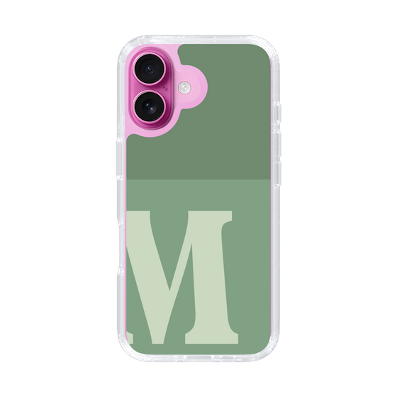 Slim Protection Case［ オリジナル - initial two tone - M green ］