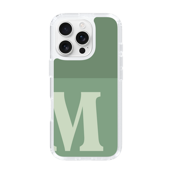 Slim Protection Case［ オリジナル - initial two tone - M green ］