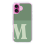 Slim Protection Case［ オリジナル - initial two tone - M green ］